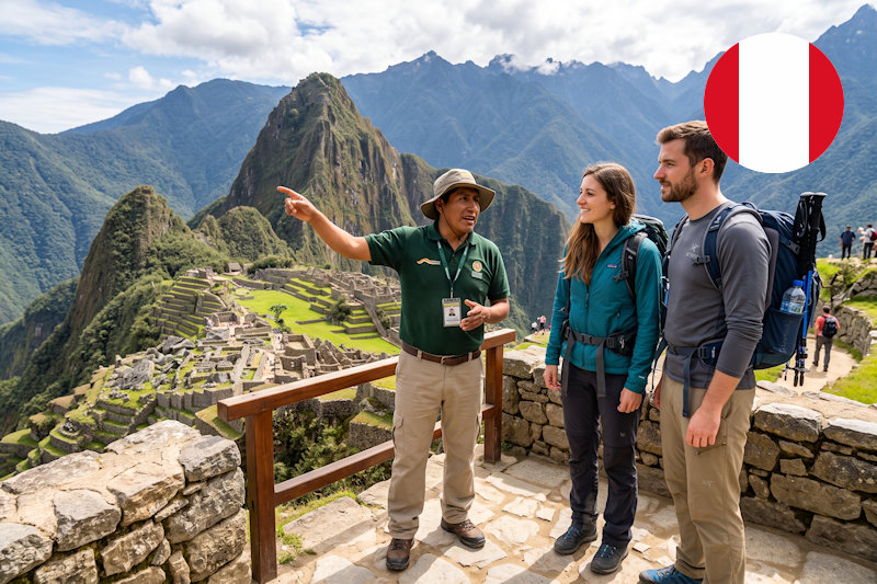 Guia em Machu Picchu em espanhol